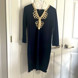 Lilly Pulitzer Navy Blue Devlin Sweater Dress